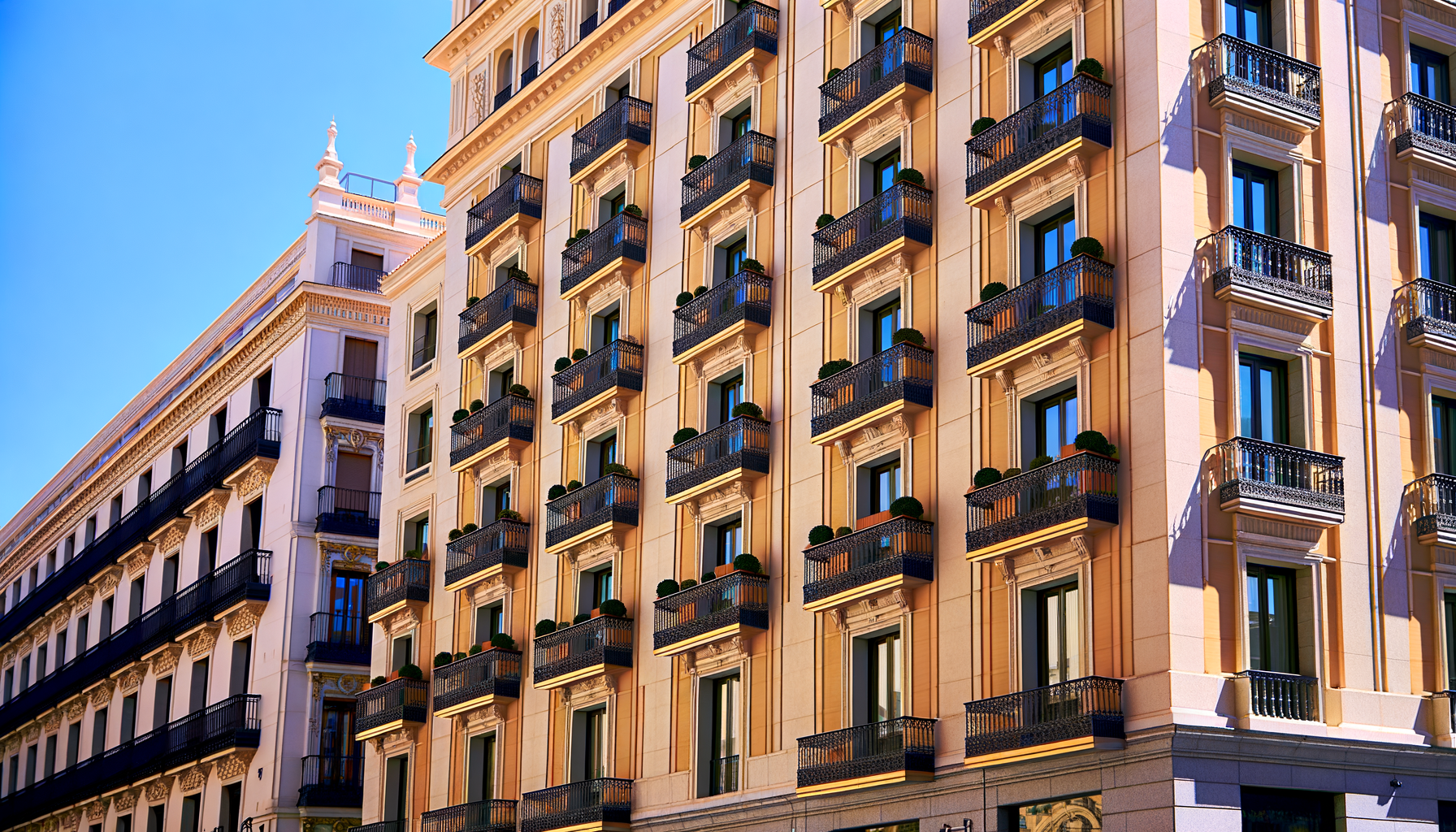 Hotell Med Balkonger Madrid